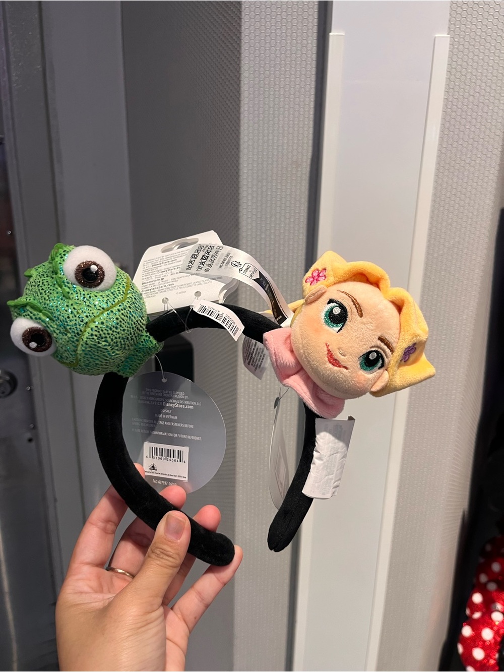 Disney DIY Plush Ears Princess Collection Tangled Repunzel and Pascal